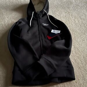 Ladies Lined zip up sweatshirt